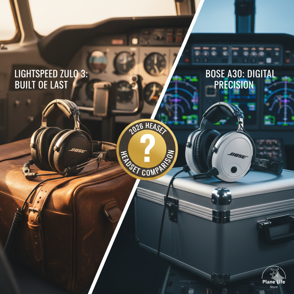 Lightspeed Zulu 3 vs. Bose A30 2026 Headset Comparison
